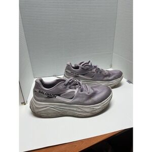 Salomon Aero Glide Running Shoes Purple‎ Women's US 8 | 472112 Lavender Lilac